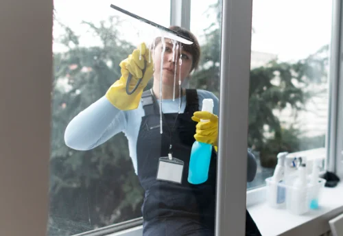 Nettoyage de vitres intérieures et extérieures à Pommevic